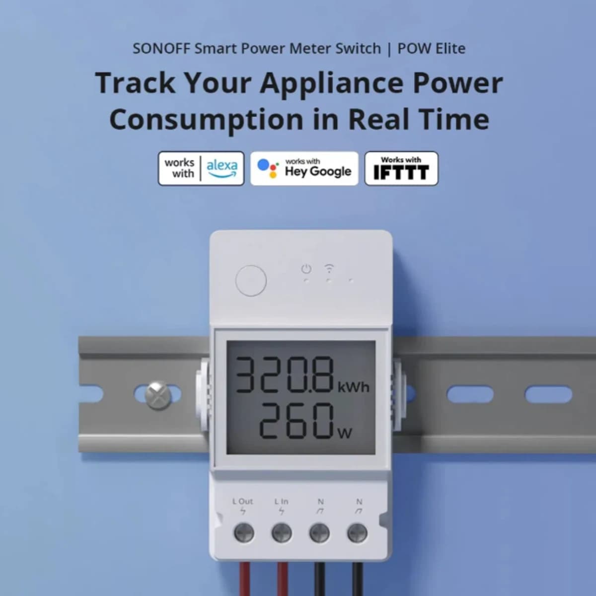 SONOFF POW Elite Smart Power Meter Switch (POWR320D) — view 2