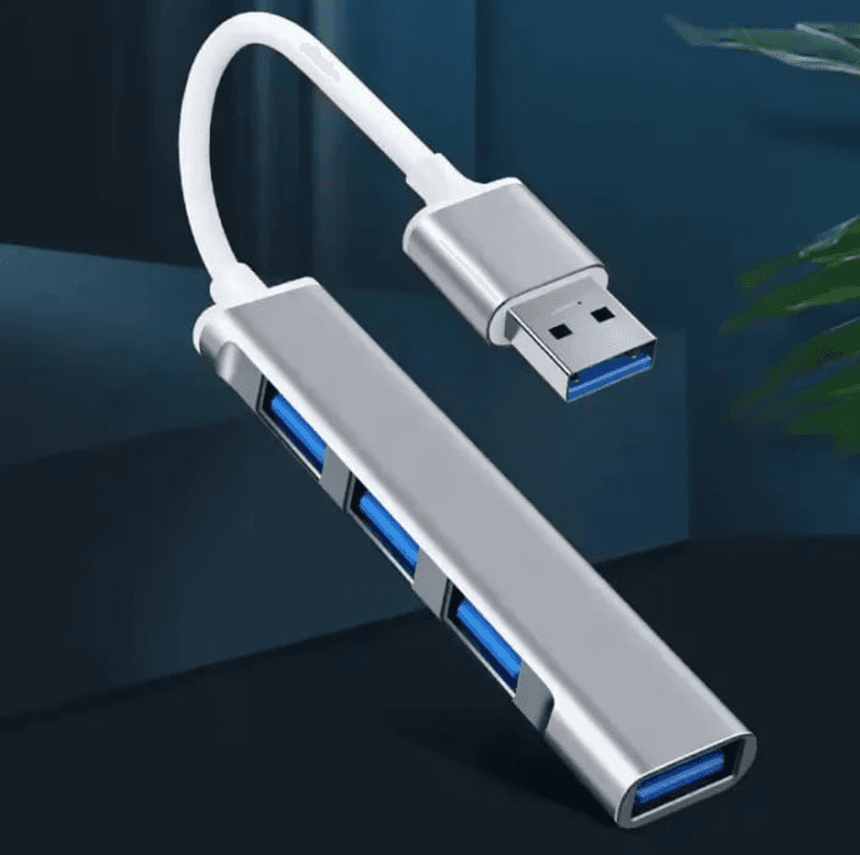 Type A USB HUB High Speed 4 Port Multi Splitter Adapter OTG — view 2