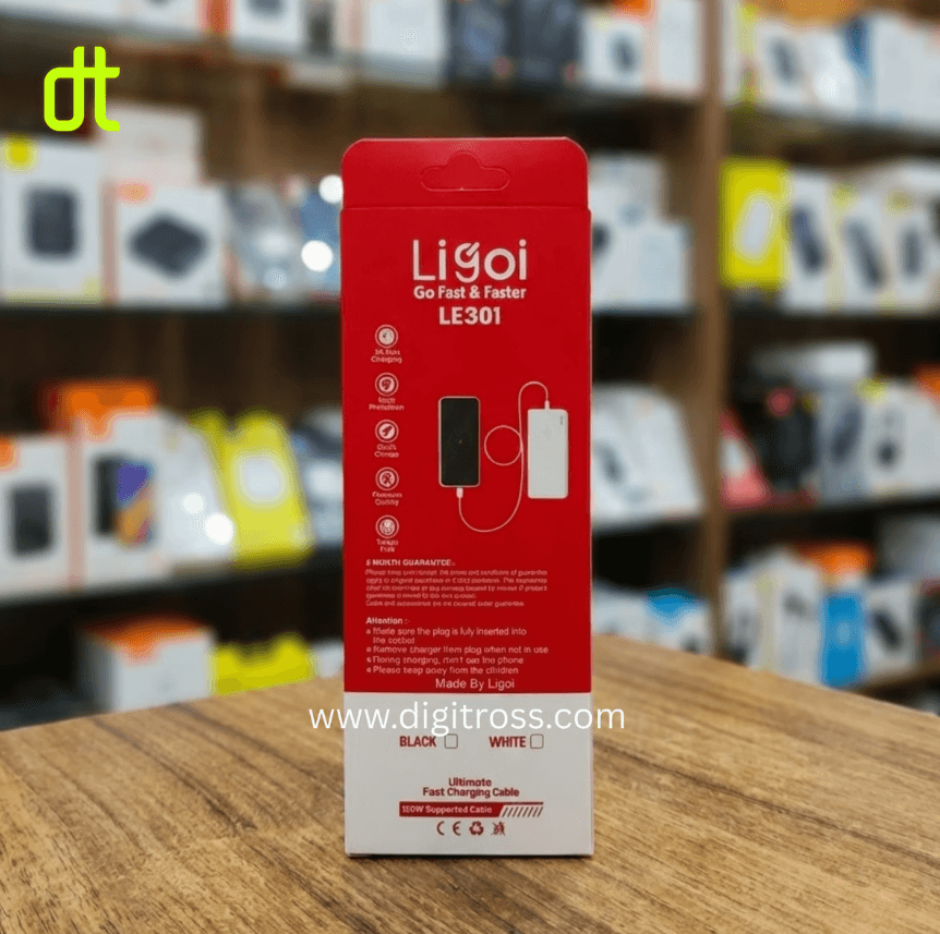 Ligoi 120W PD Type-C to Type-C Cable — view 2