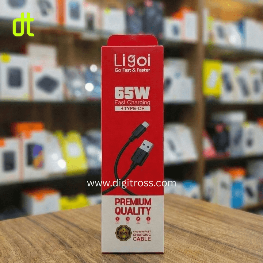 Ligoi 65W Type-A to Type-C Cable