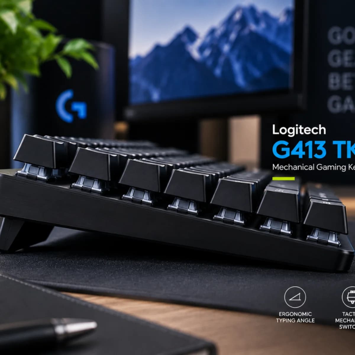 Logitech G413 TKL SE Mechanical Gaming Keyboard — view 4