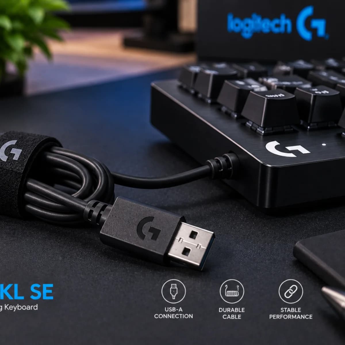 Logitech G413 TKL SE Mechanical Gaming Keyboard — view 5