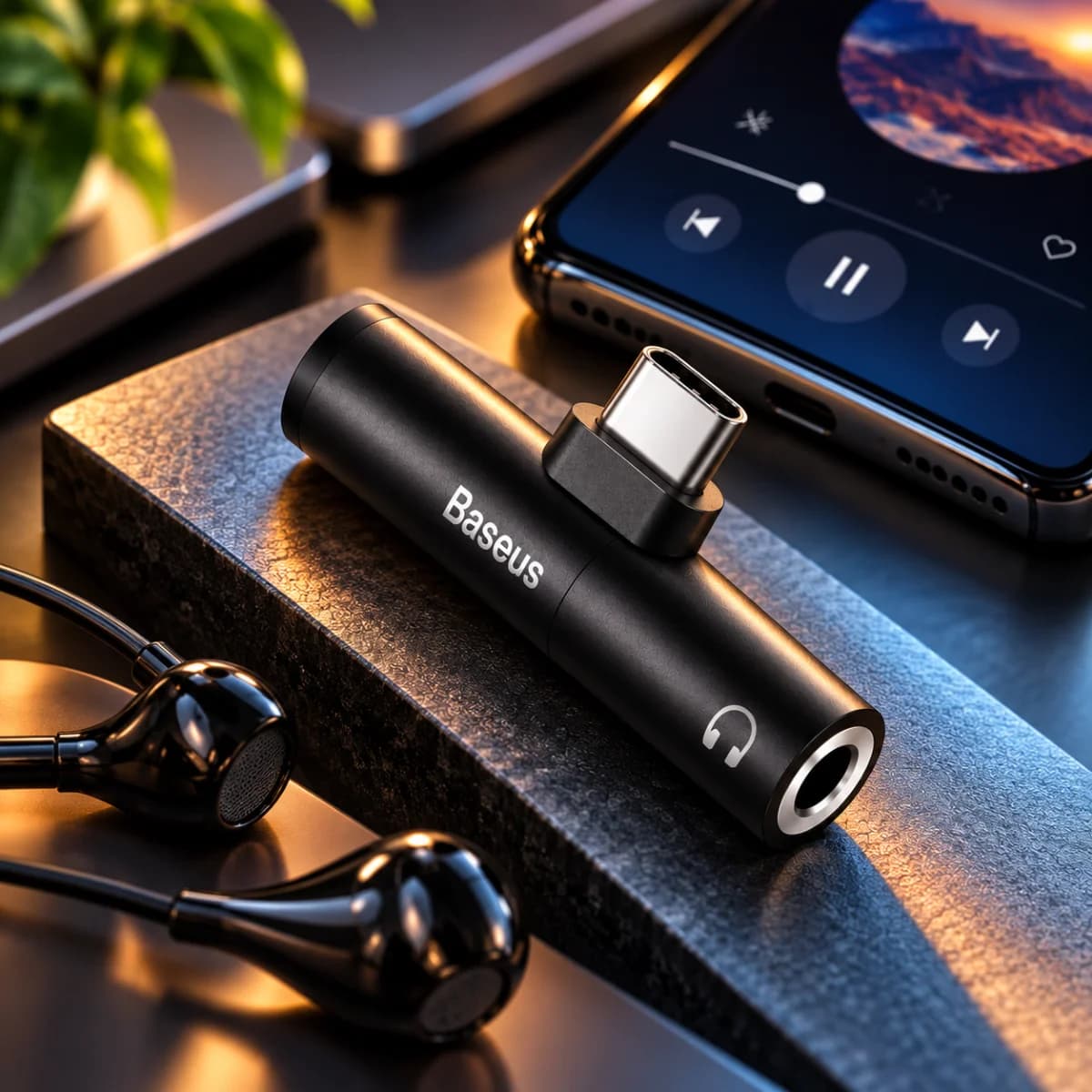 BASEUS L41 Type-C Audio Adapter — view 2