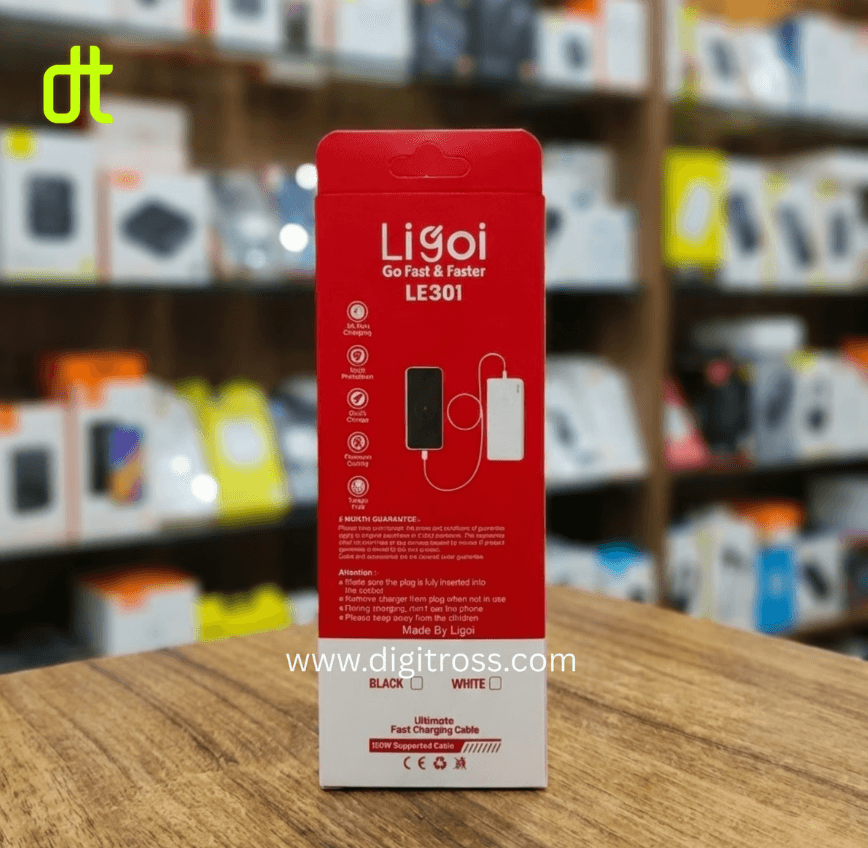 Ligoi 65W Type-A to Type-C Cable — view 3